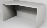 Kancelářský stůl rohový levý h. 80 cm, š. 120 cm