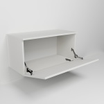 Závěsná skříňka se sklopným dvířkem (v. 40cm)