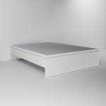 Postel š. 160 cm s nízkým čelem bez zásuvek