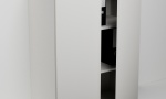 Kancelářská skříňka š. 80 cm v. 110 cm se dvěma dvířky