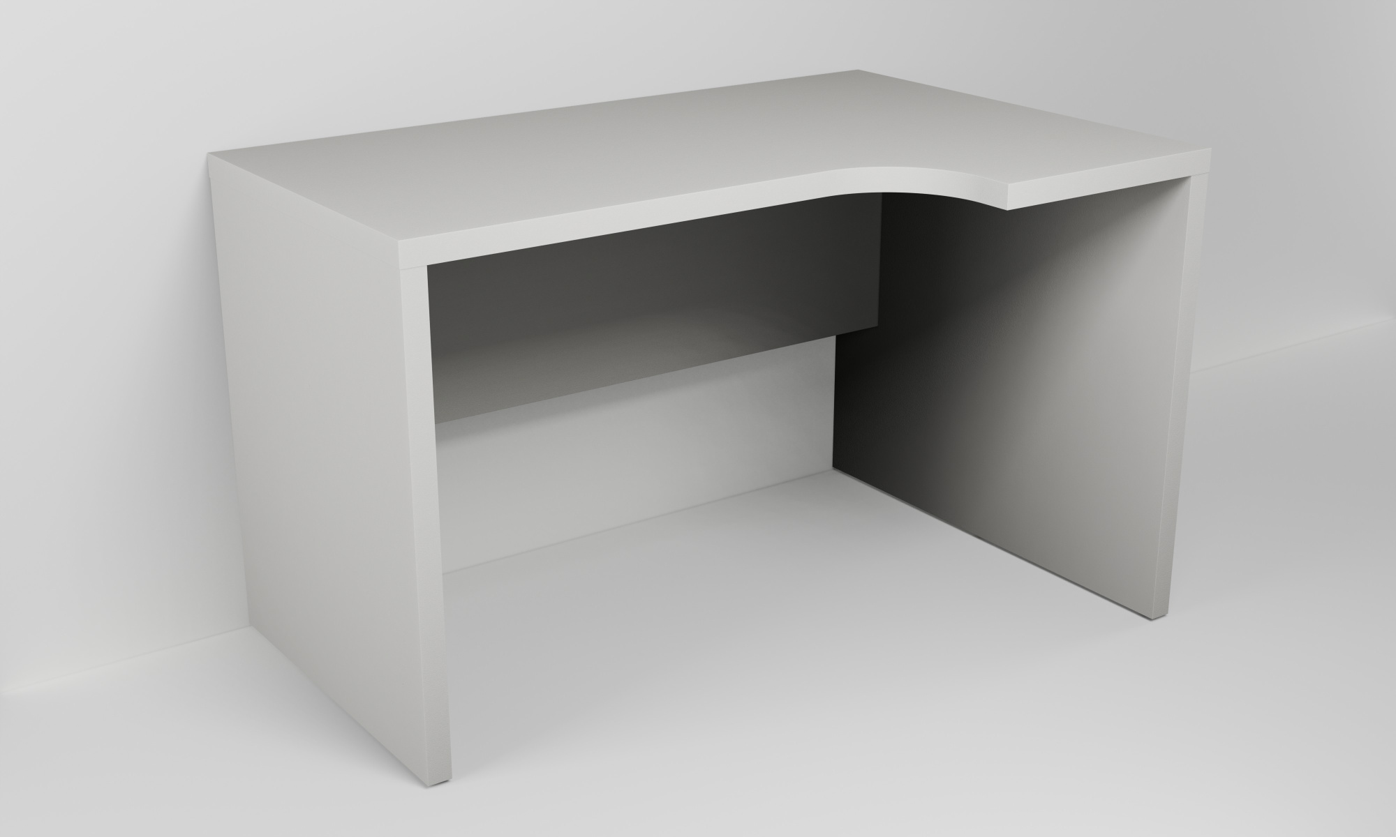 Kancelářský stůl rohový pravý h. 80 cm, š. 120 cm