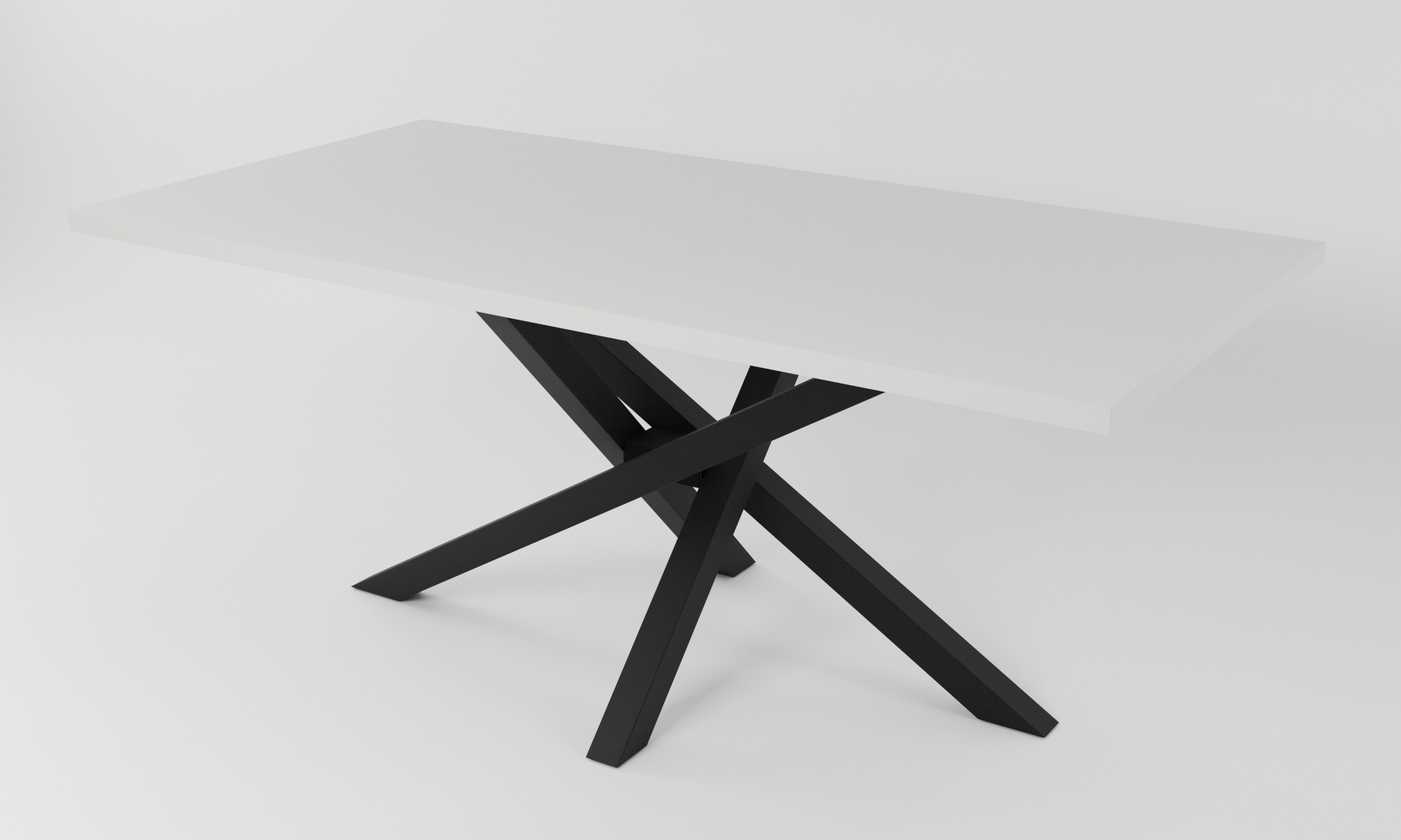 Jídelní stůl 180 x 90 cm s podnoží Dakota
