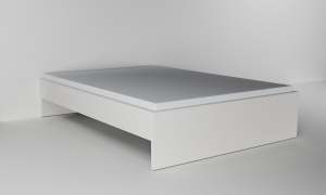 Postel š. 140 cm s nízkým čelem bez zásuvek